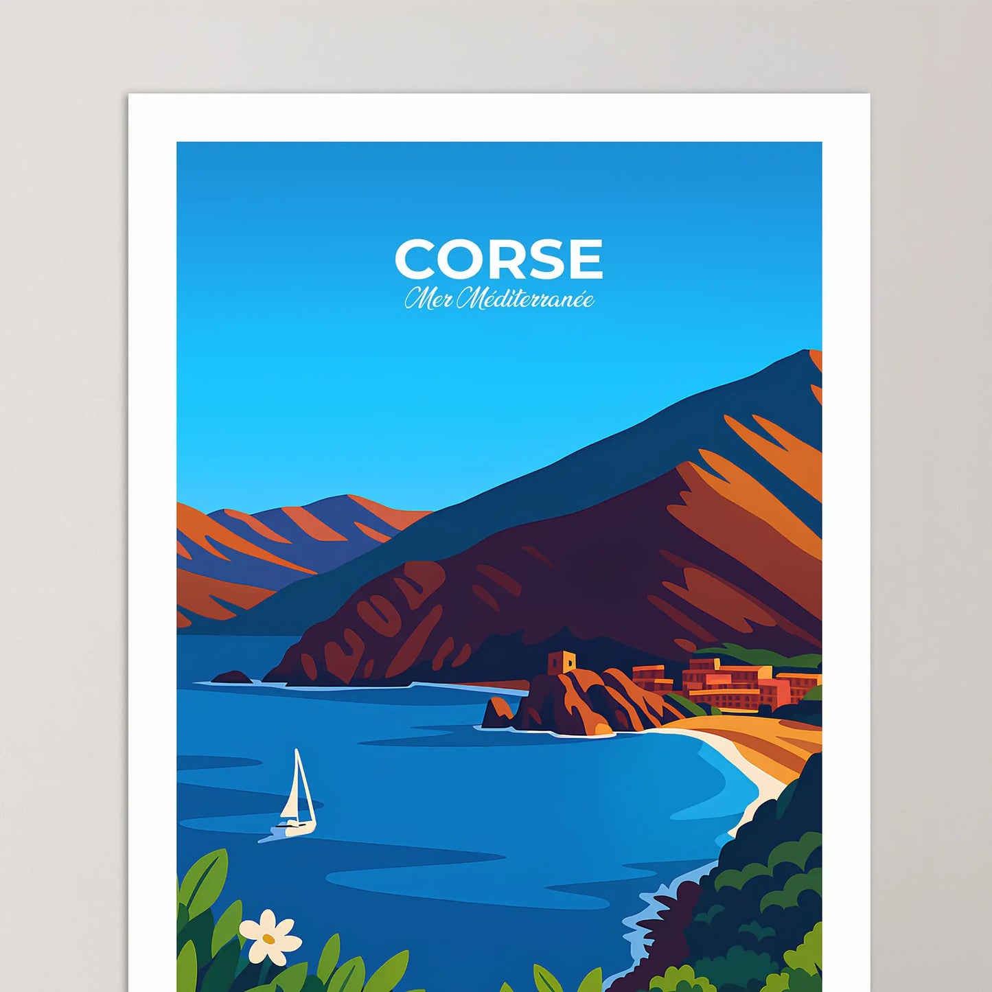 Affiche Corse