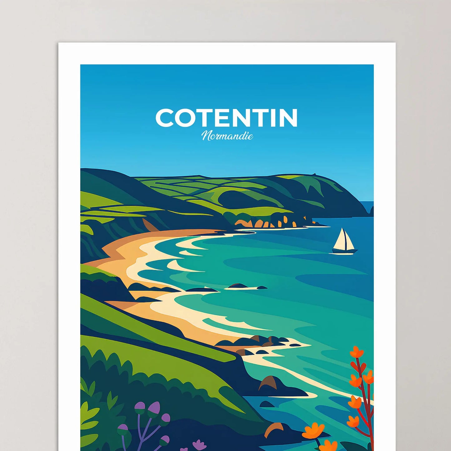 Affiche Cotentin