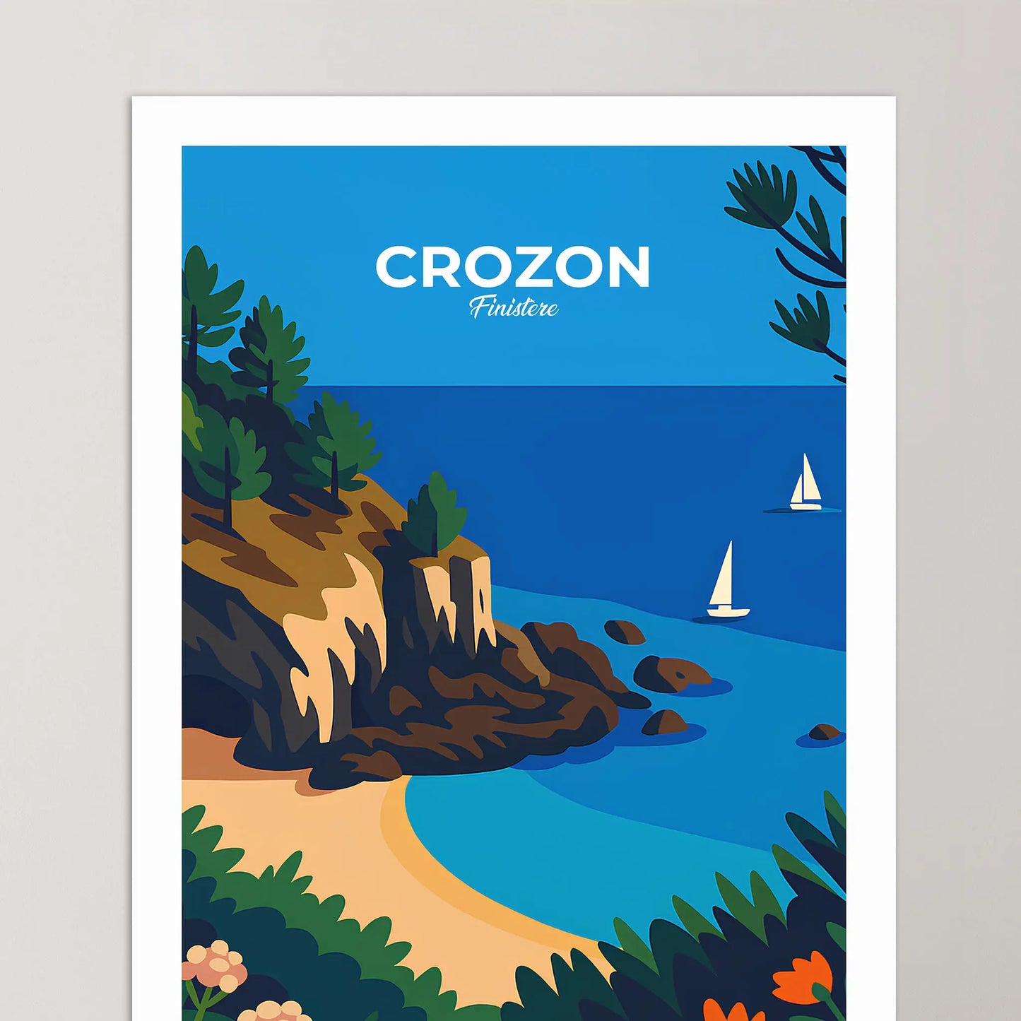 Affiche Crozon