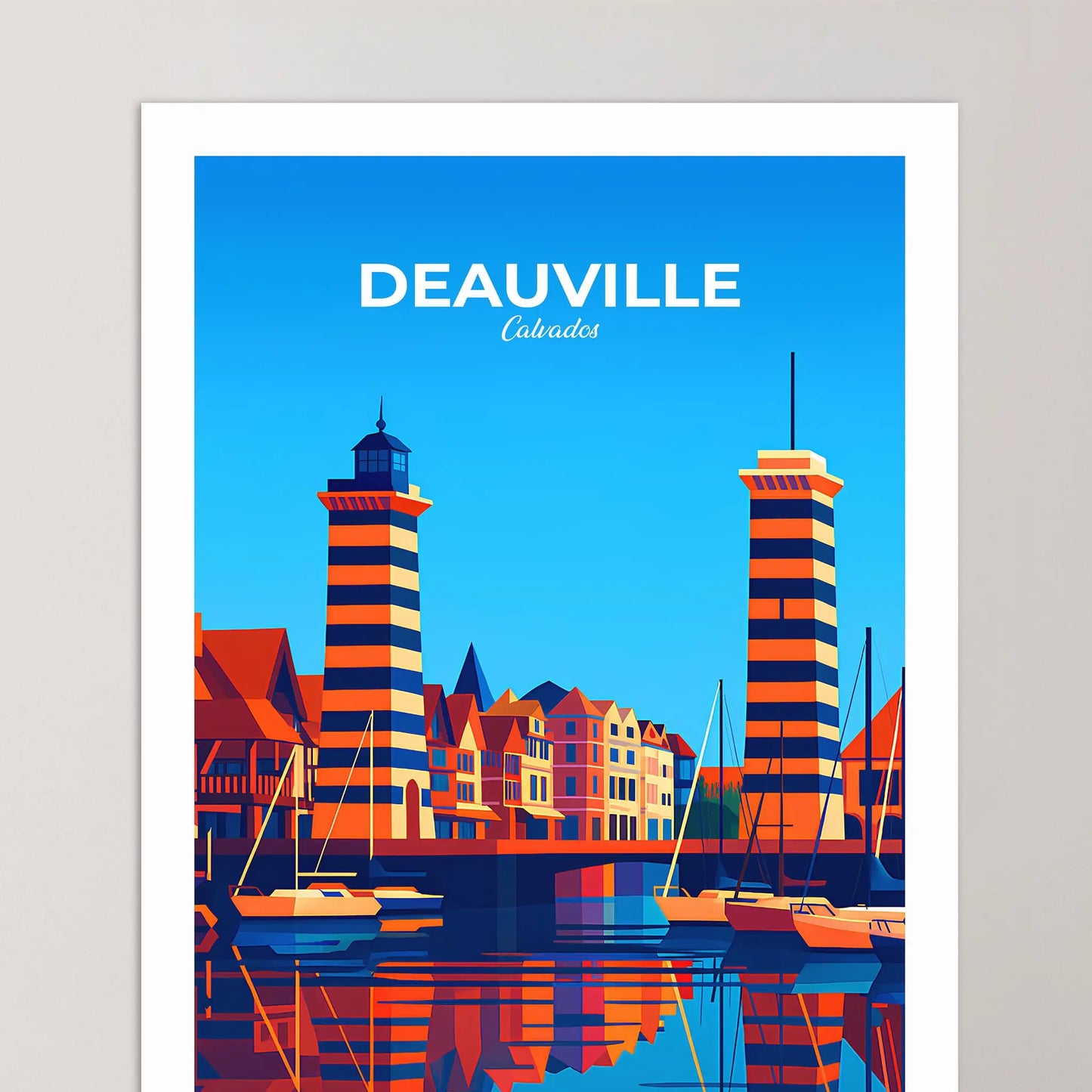Affiche Deauville