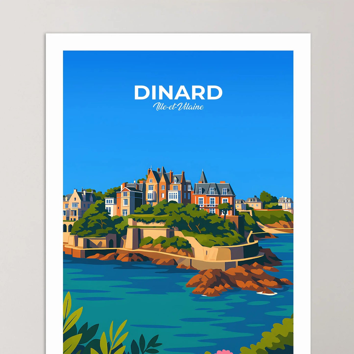 Affiche Dinard