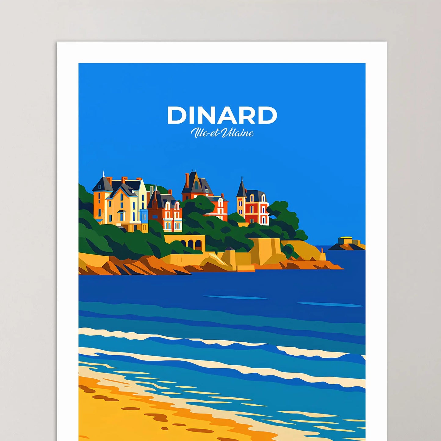 Affiche Dinard