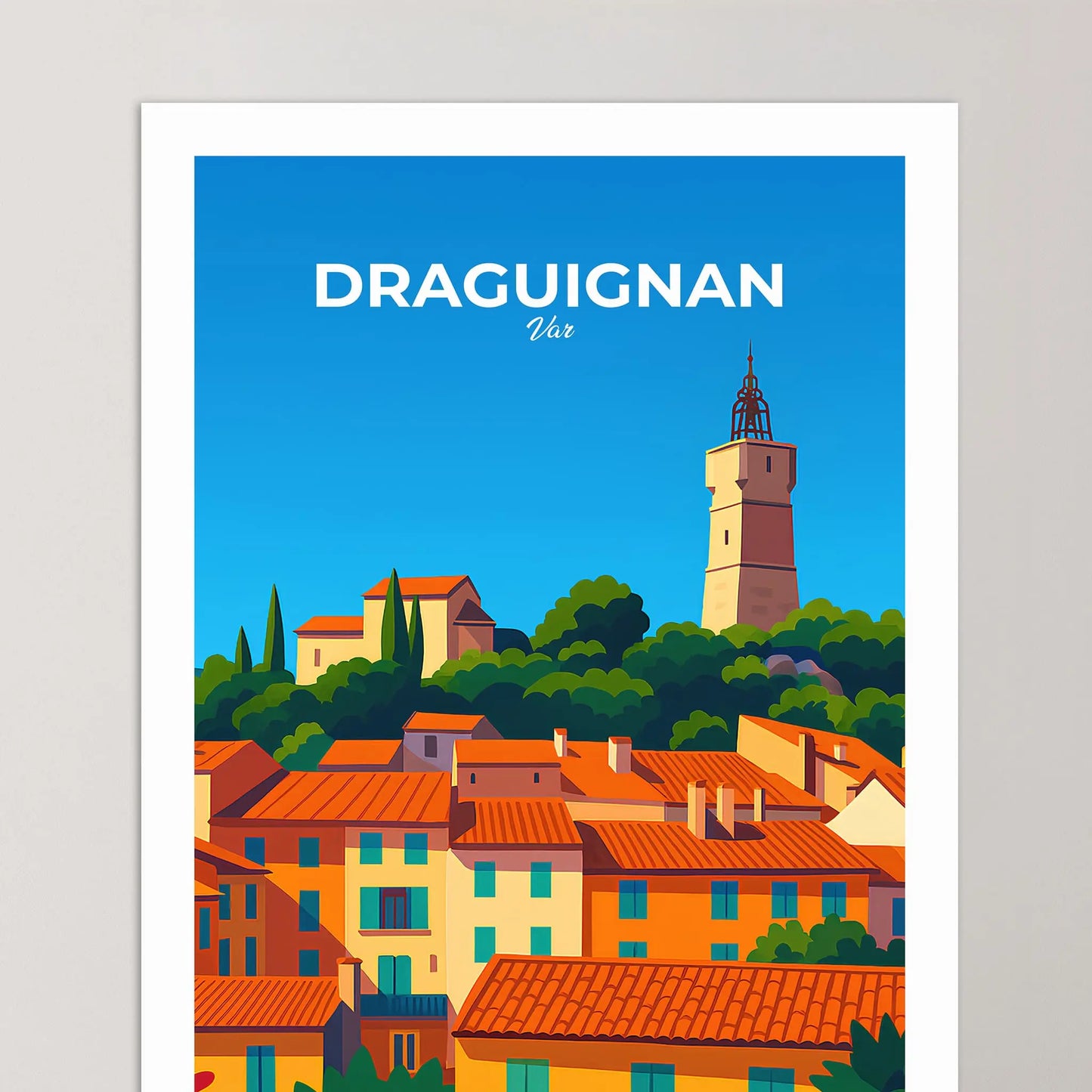 Affiche Draguignan
