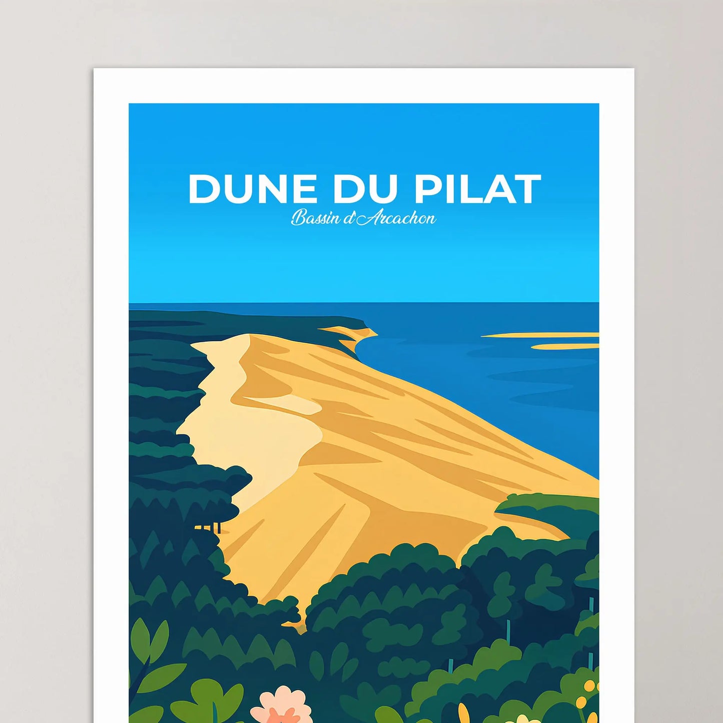 Affiche Dune du Pilat
