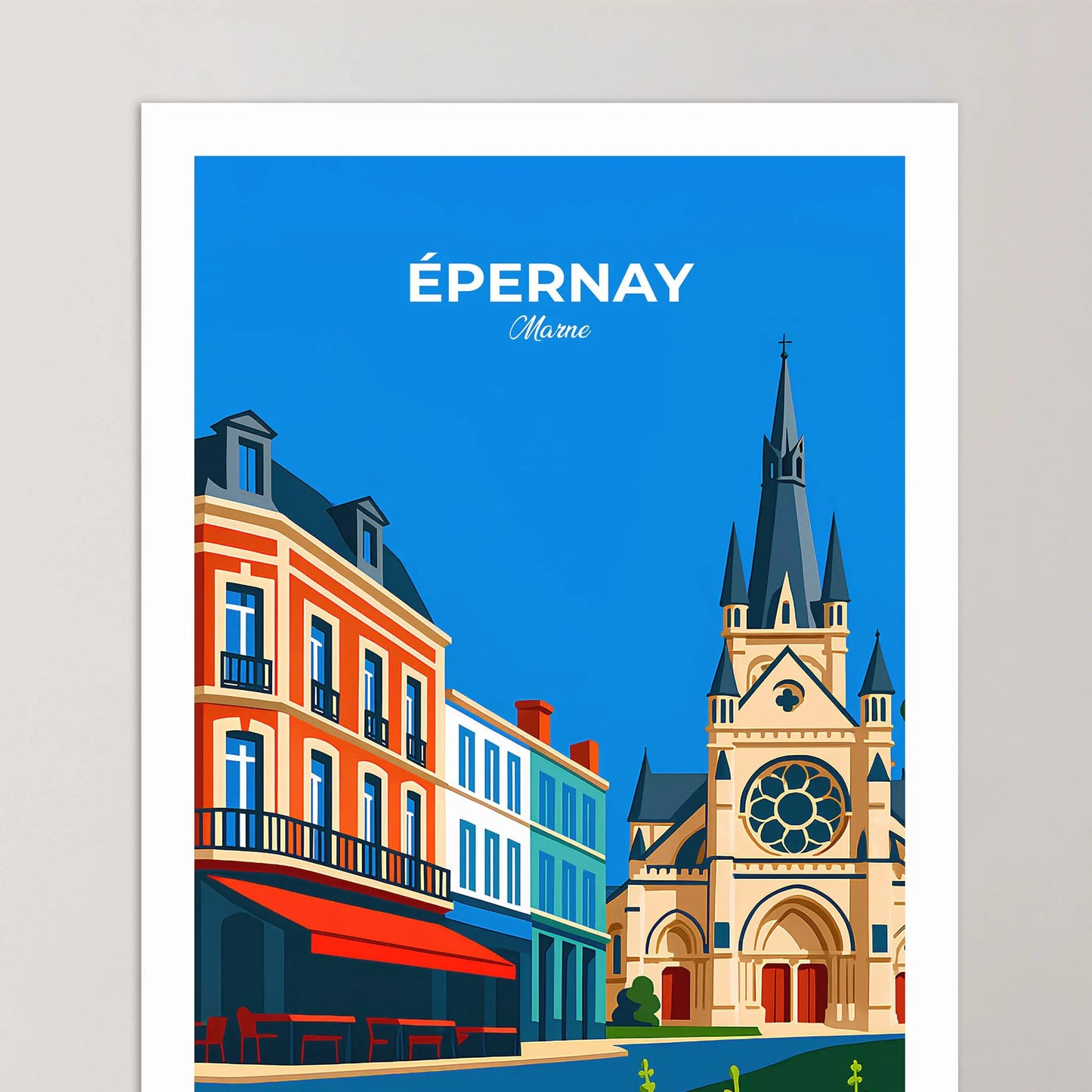 Affiche Épernay