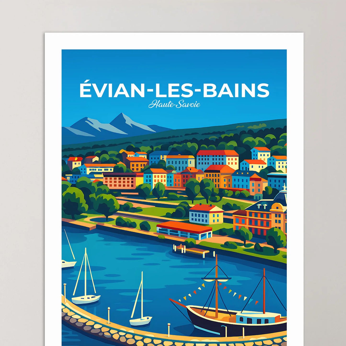 Affiche Évian-les-Bains