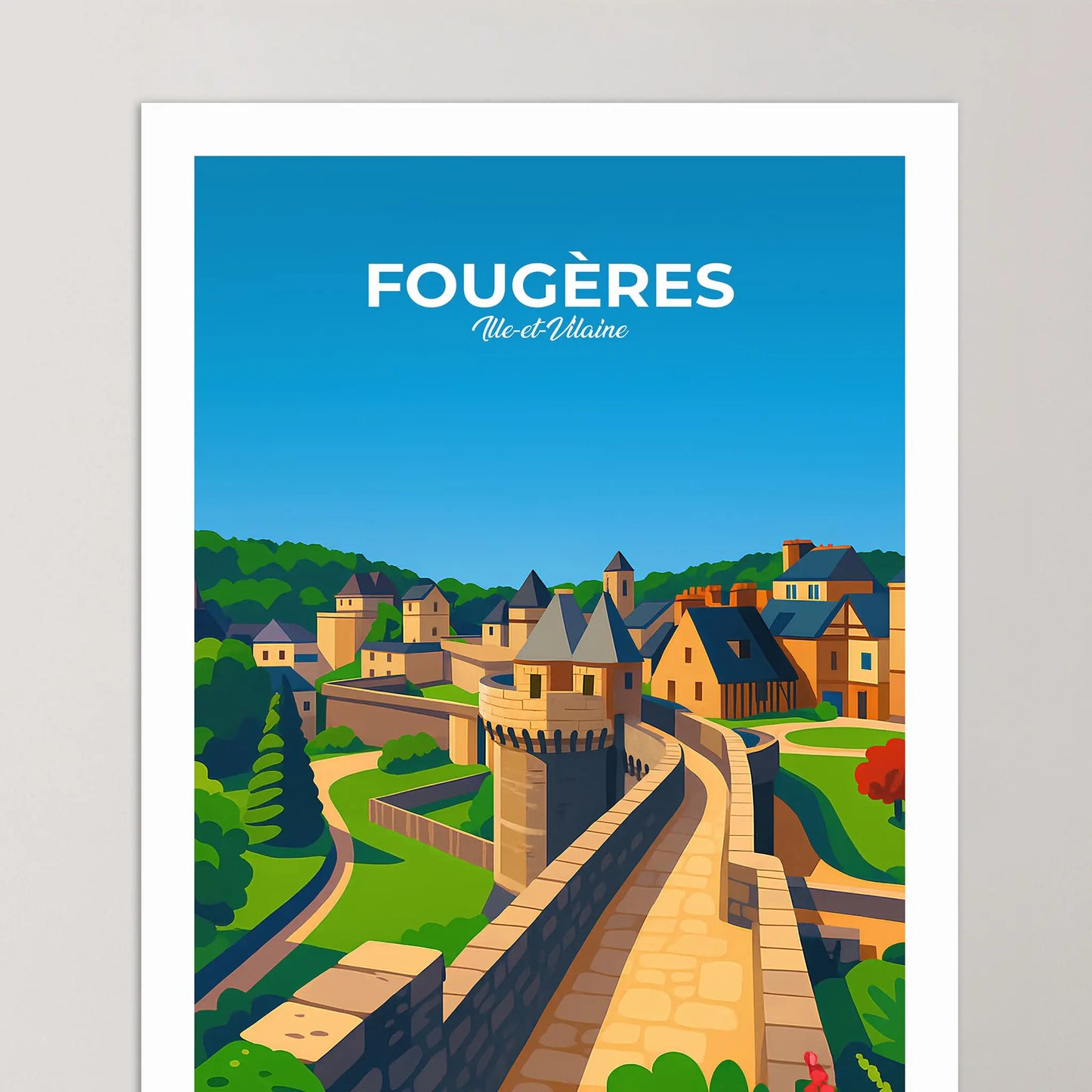 Affiche Fougères