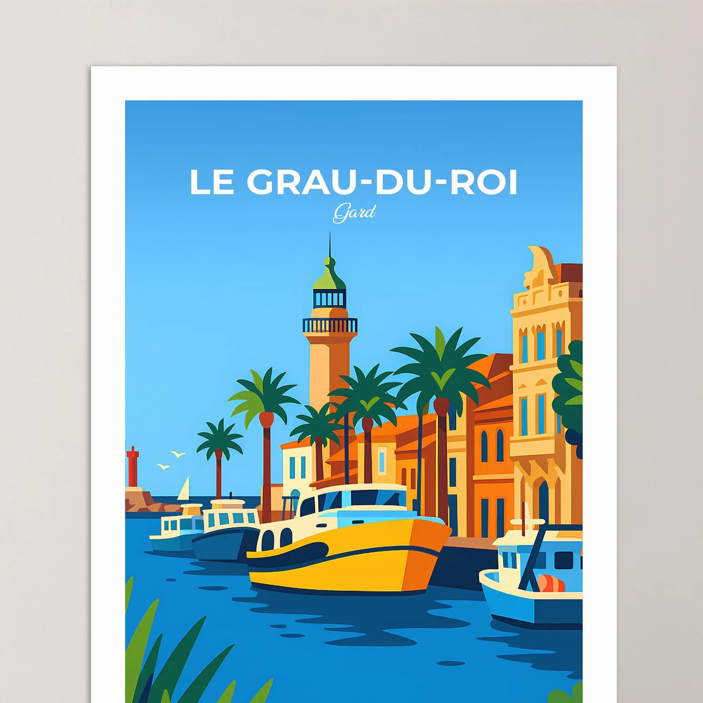 Affiche Le Grau-du-Roi