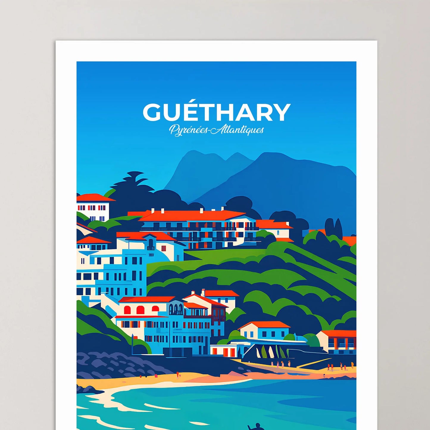 Affiche Guéthary