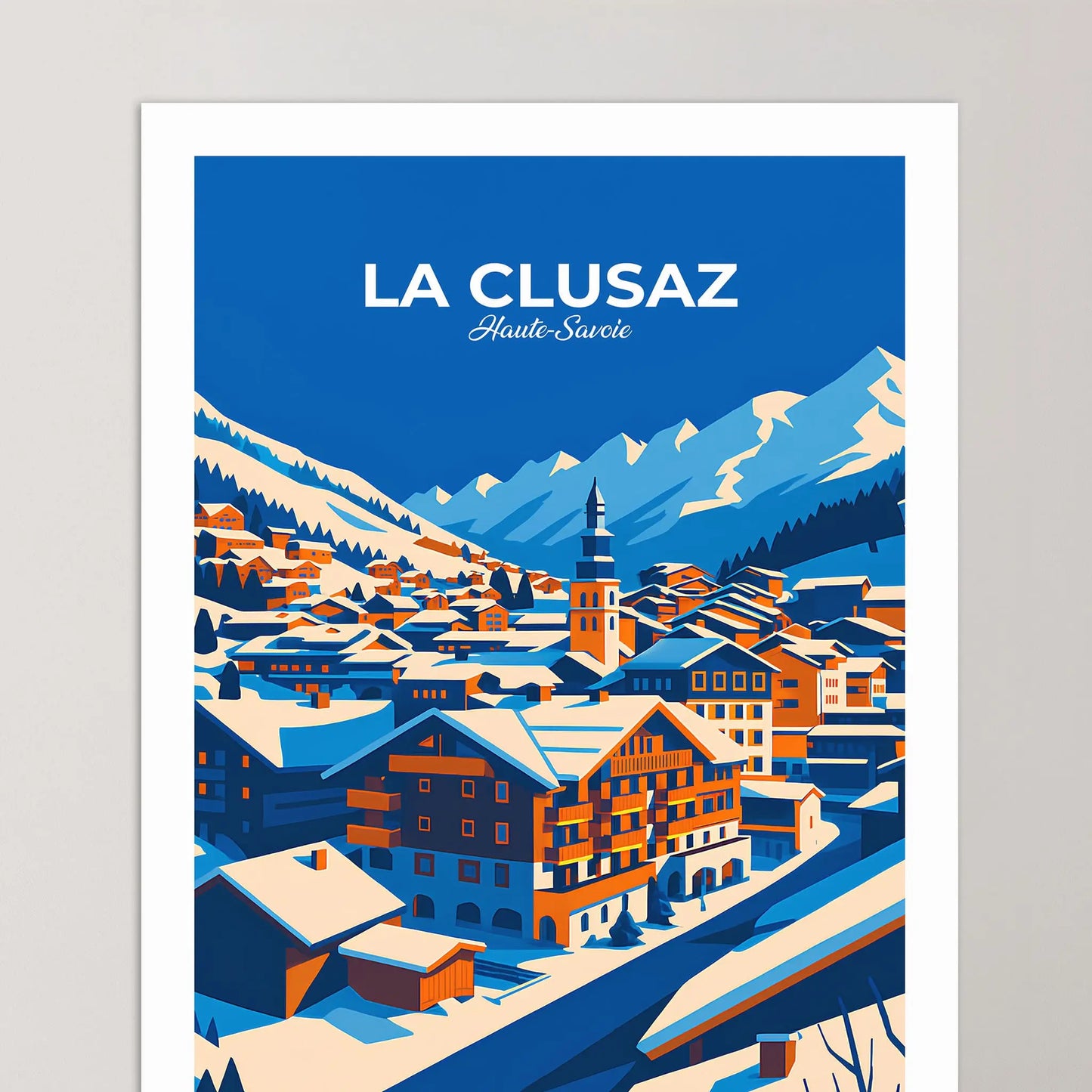 Affiche La Clusaz