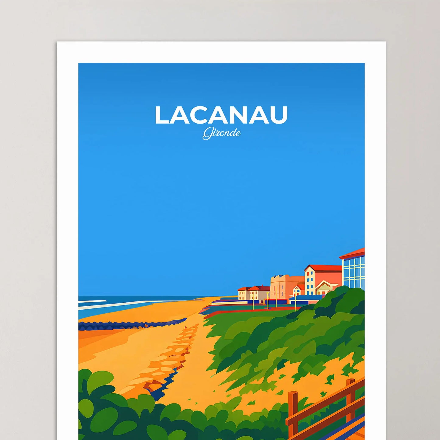 Affiche Lacanau