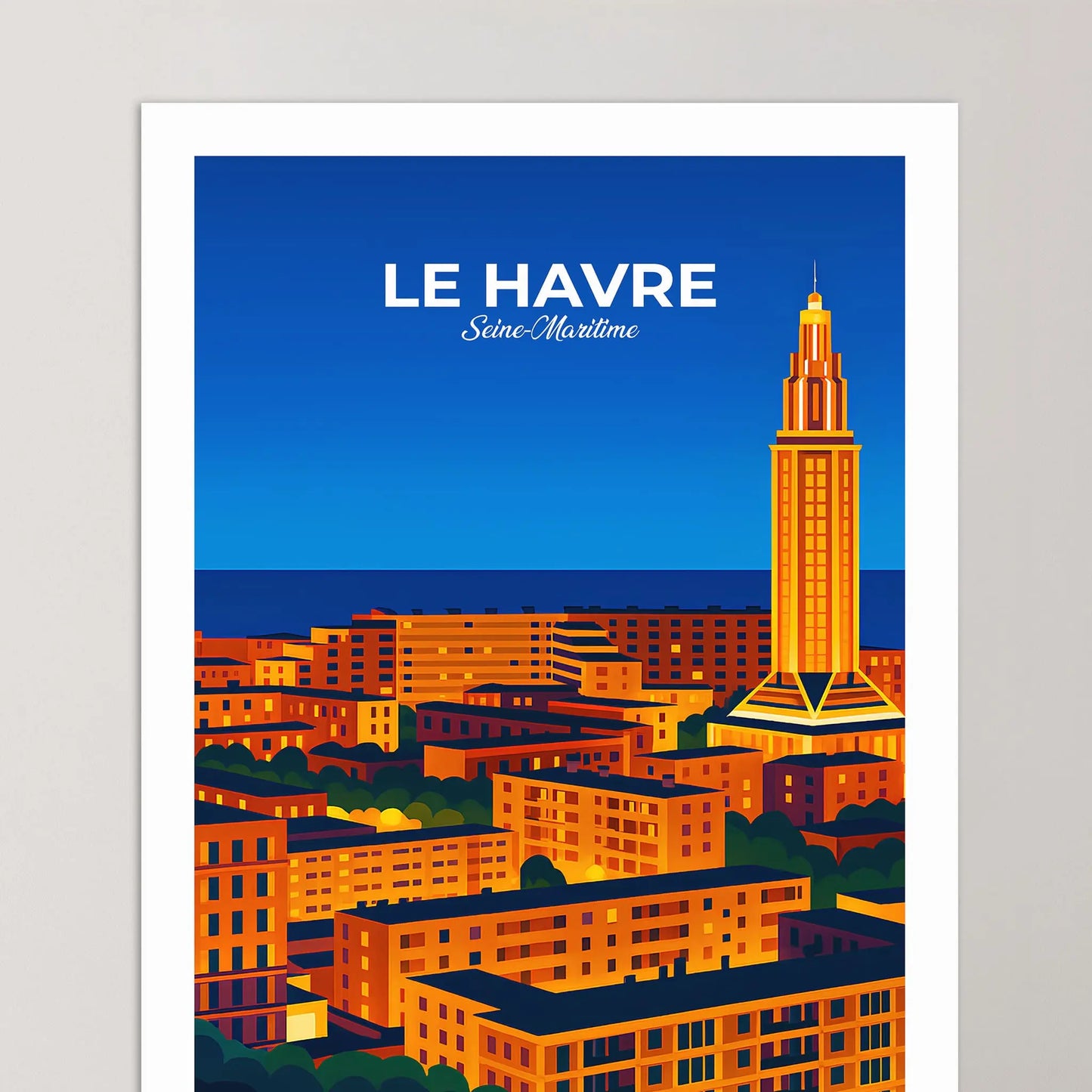 Affiche Le Havre
