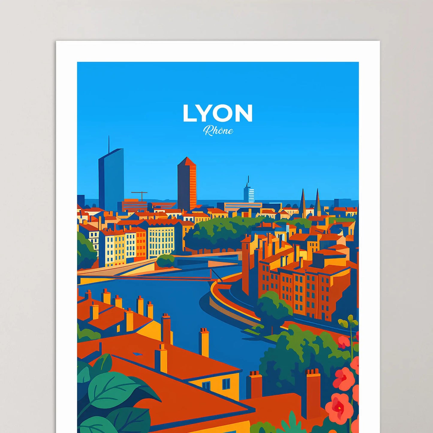 Affiche Lyon
