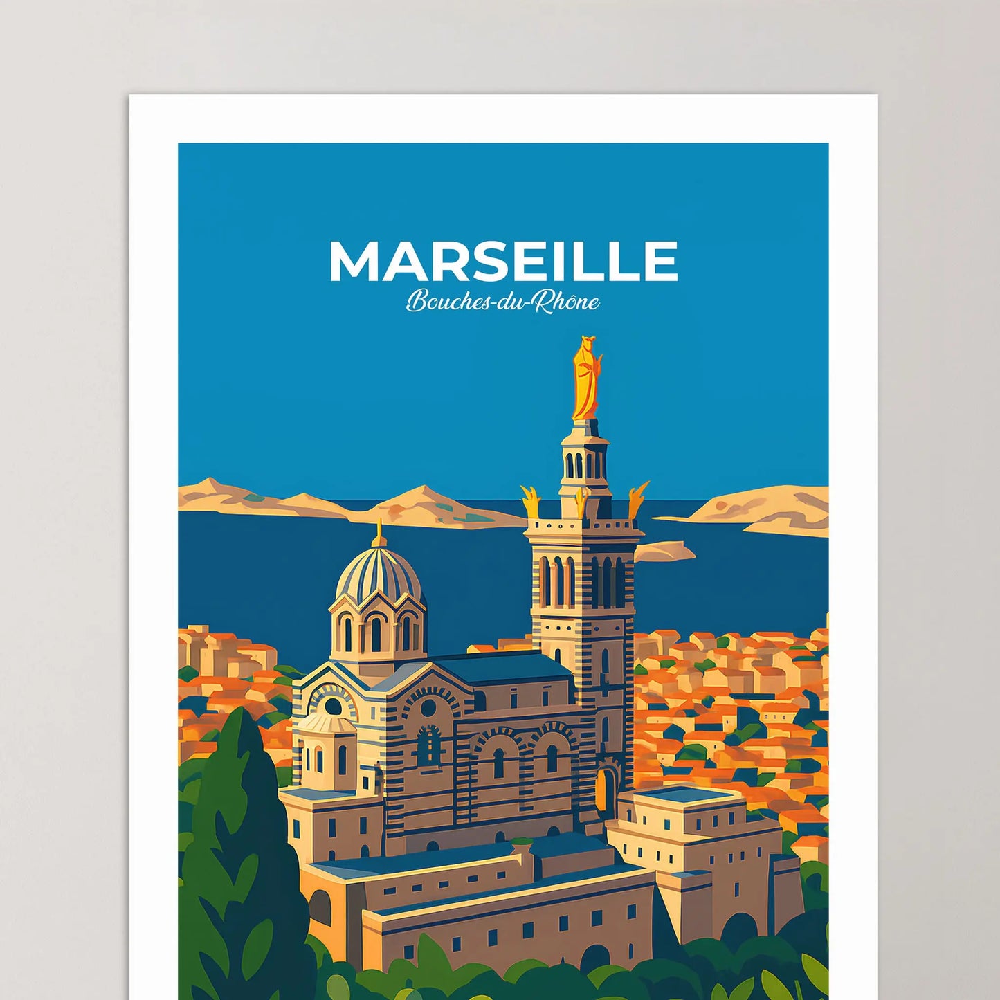 Affiche Marseille