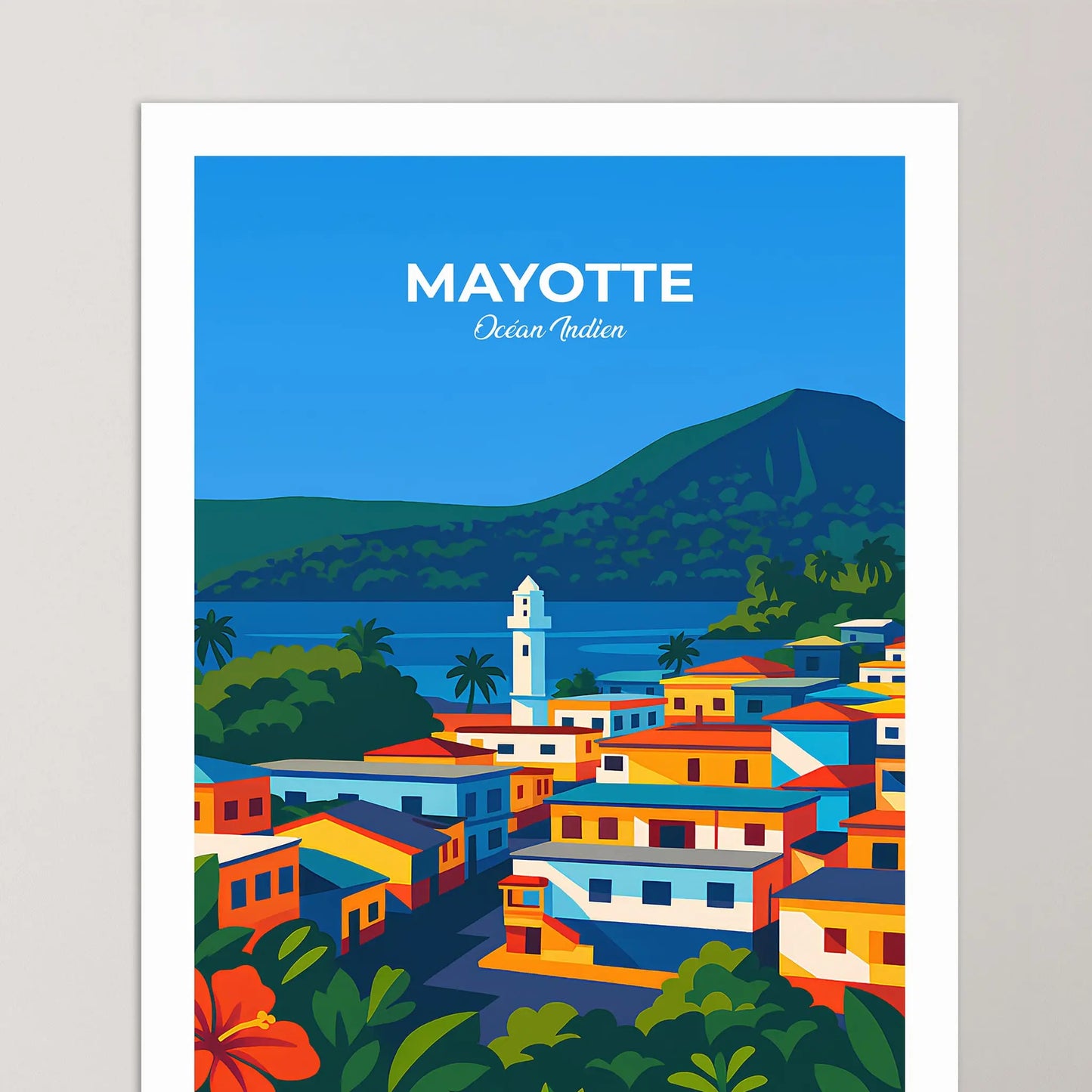 Affiche Mayotte