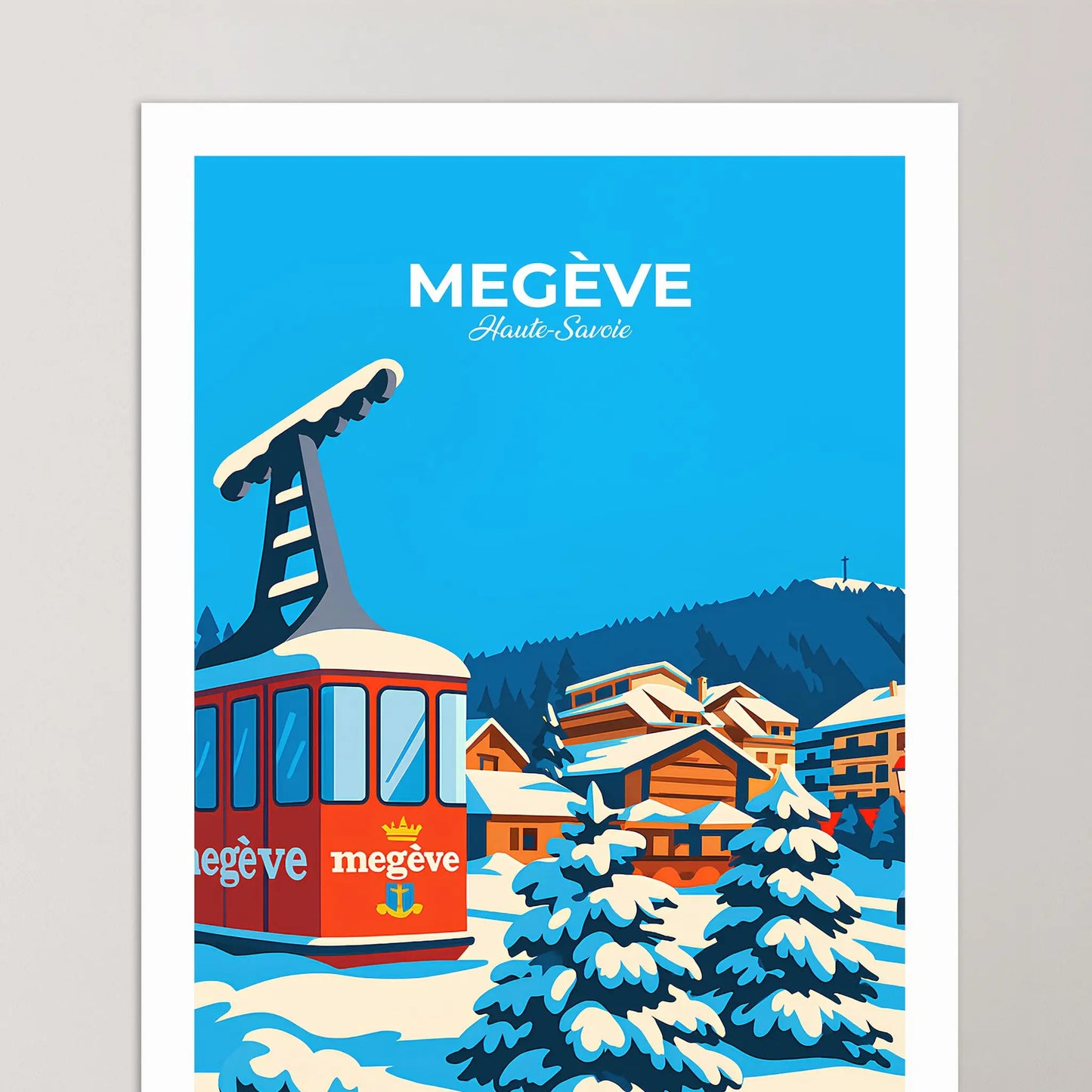 Affiche Megève