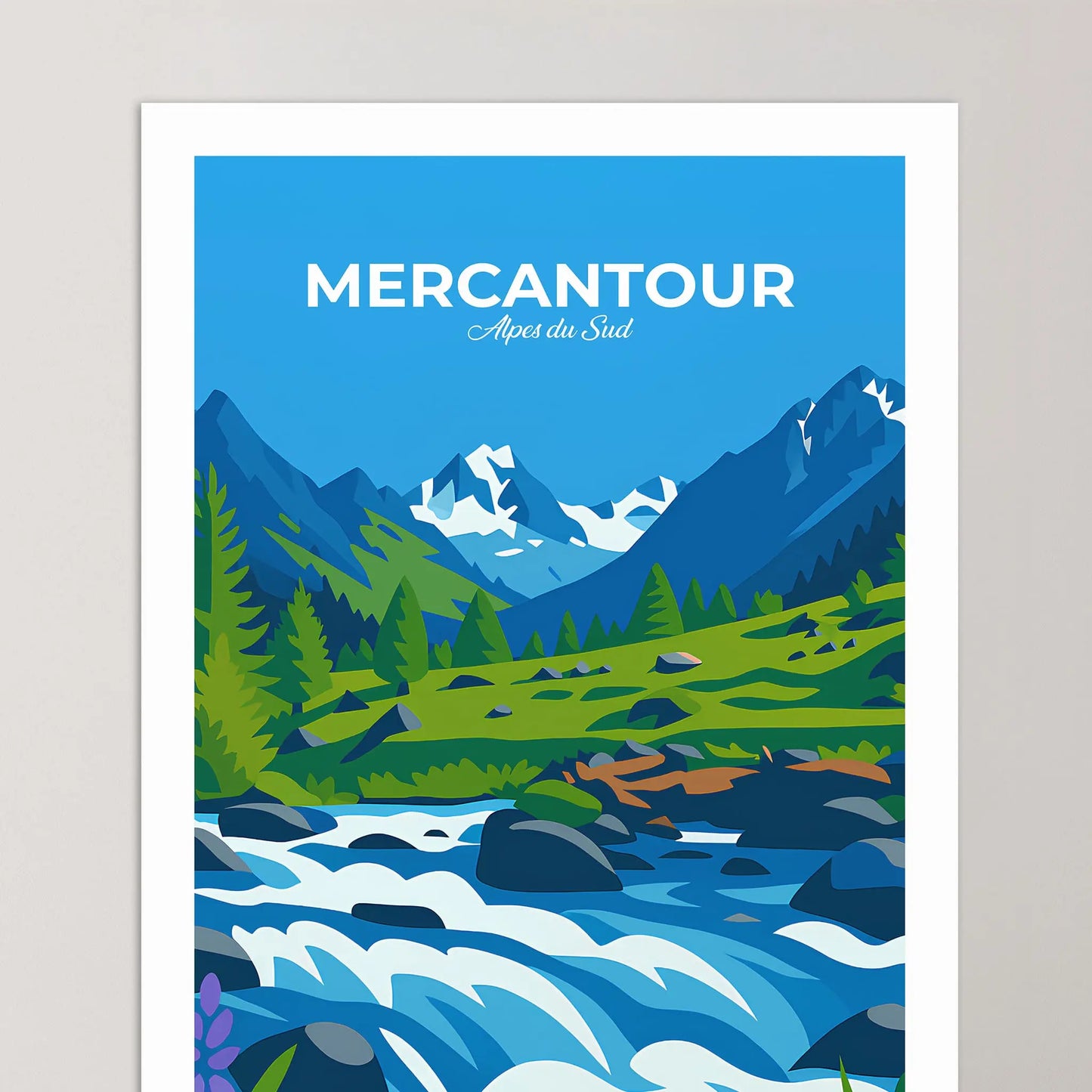 Affiche Mercantour