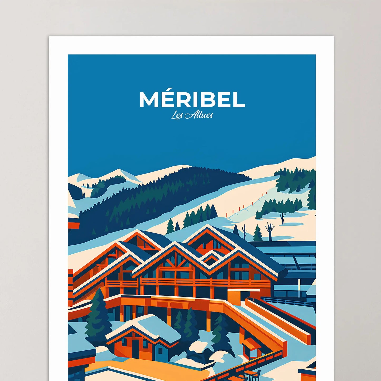 Affiche Méribel