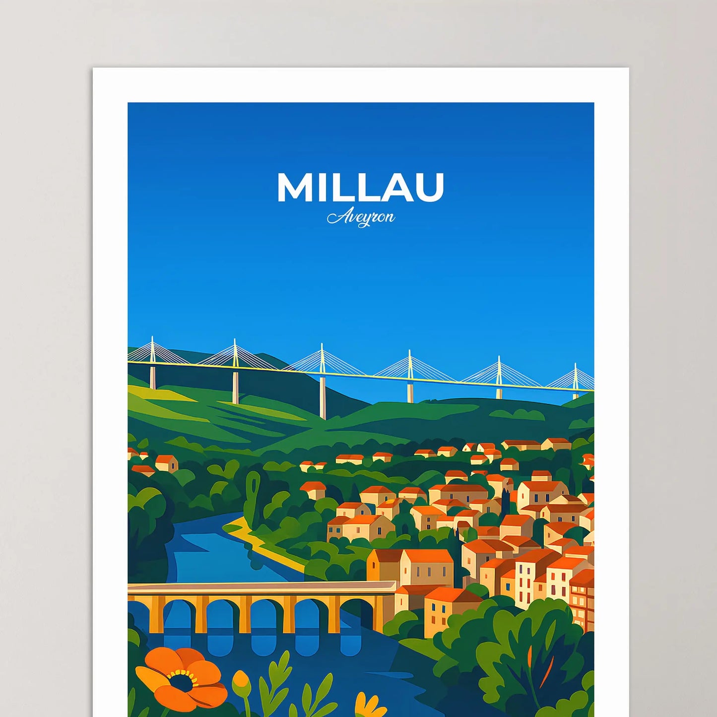Affiche Millau