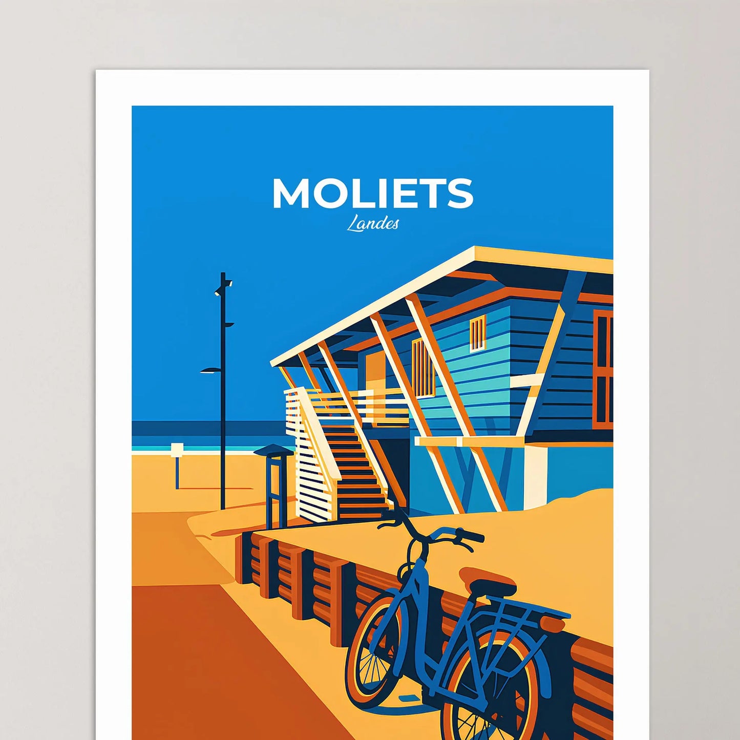 Affiche Moliets