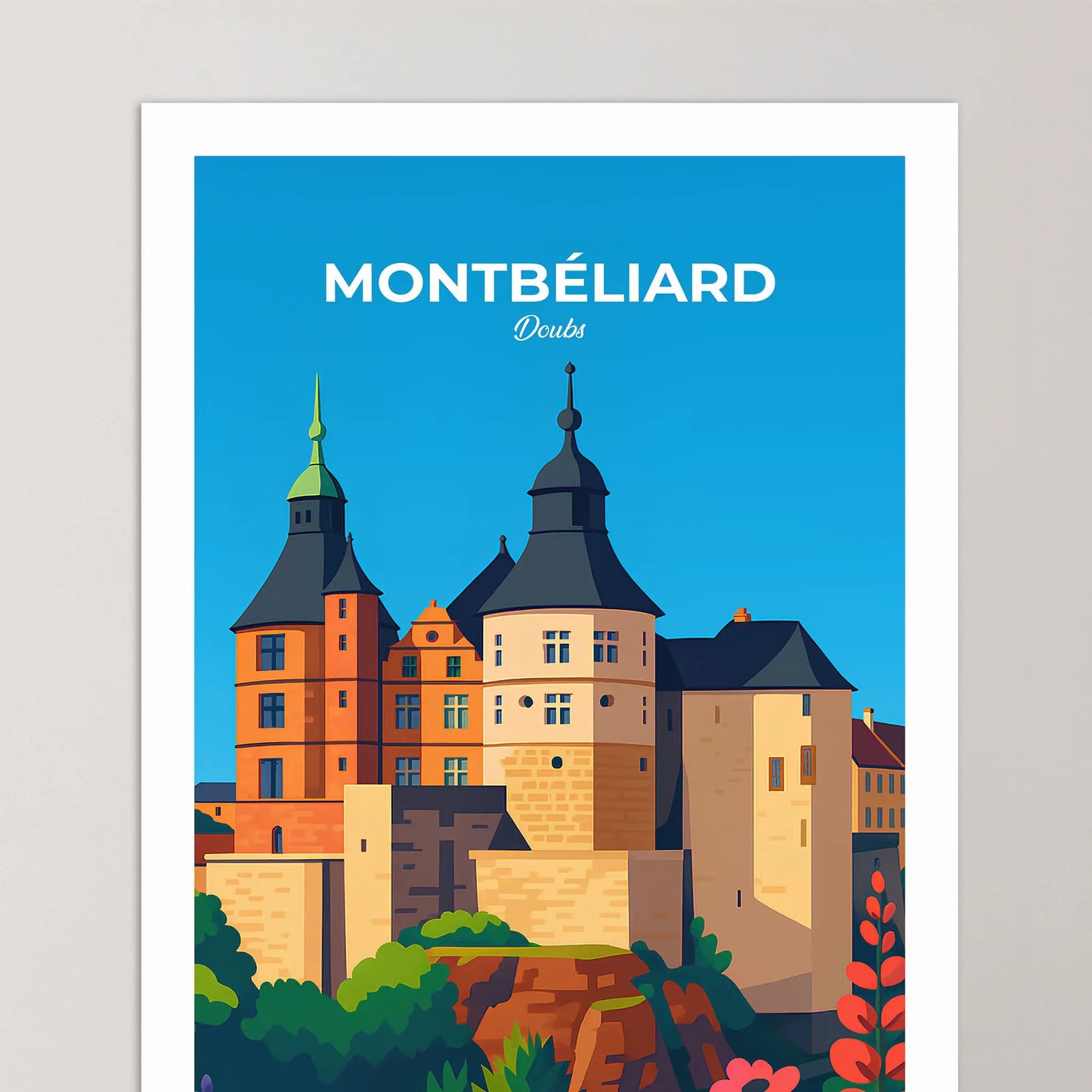 Affiche Montbéliard