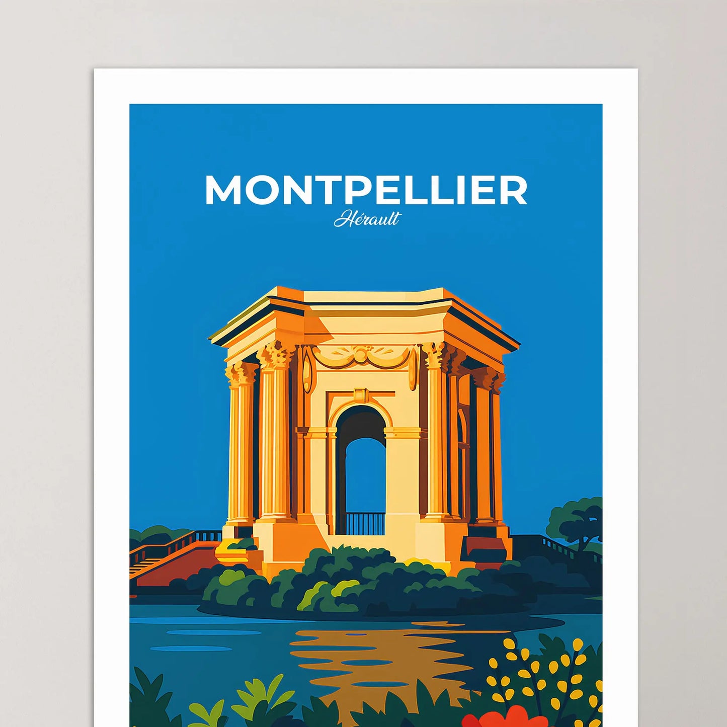 Affiche Montpellier