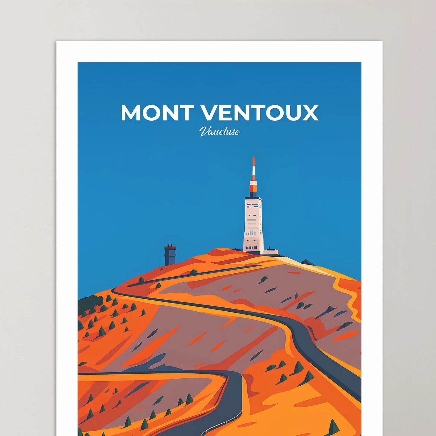 Affiche Mont Ventoux