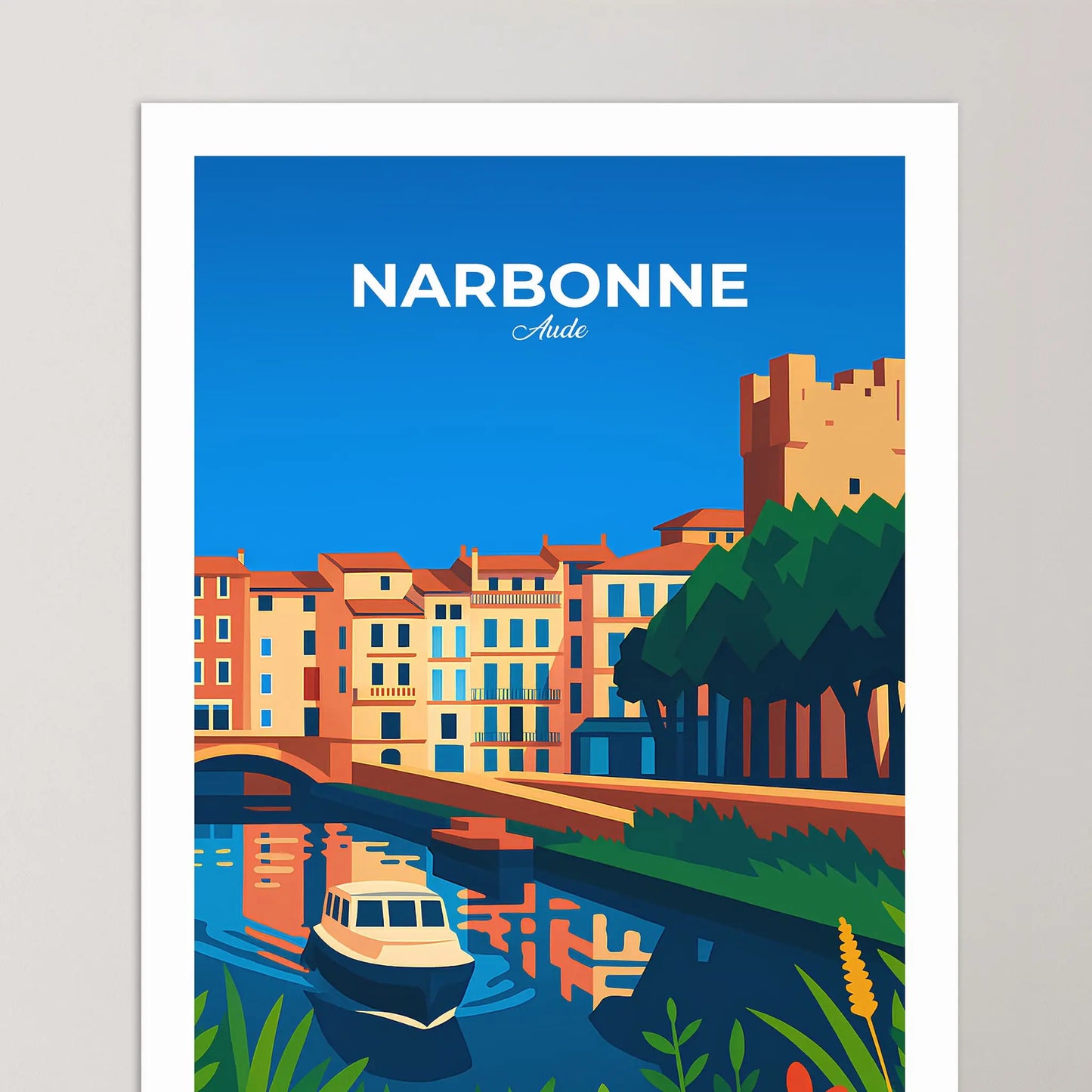 Affiche Narbonne