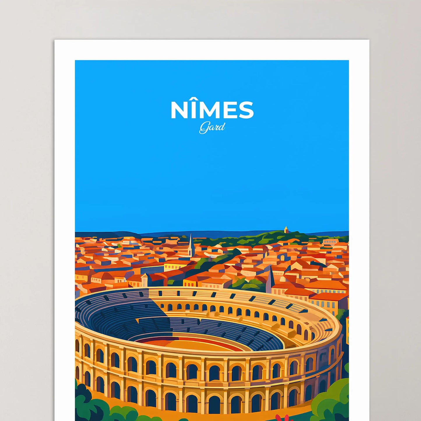 Affiche Nîmes