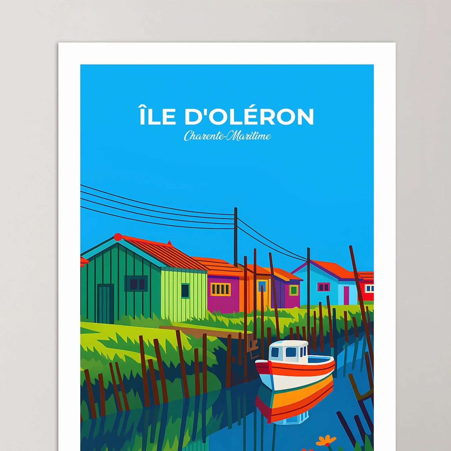 Affiche Île d'Oléron