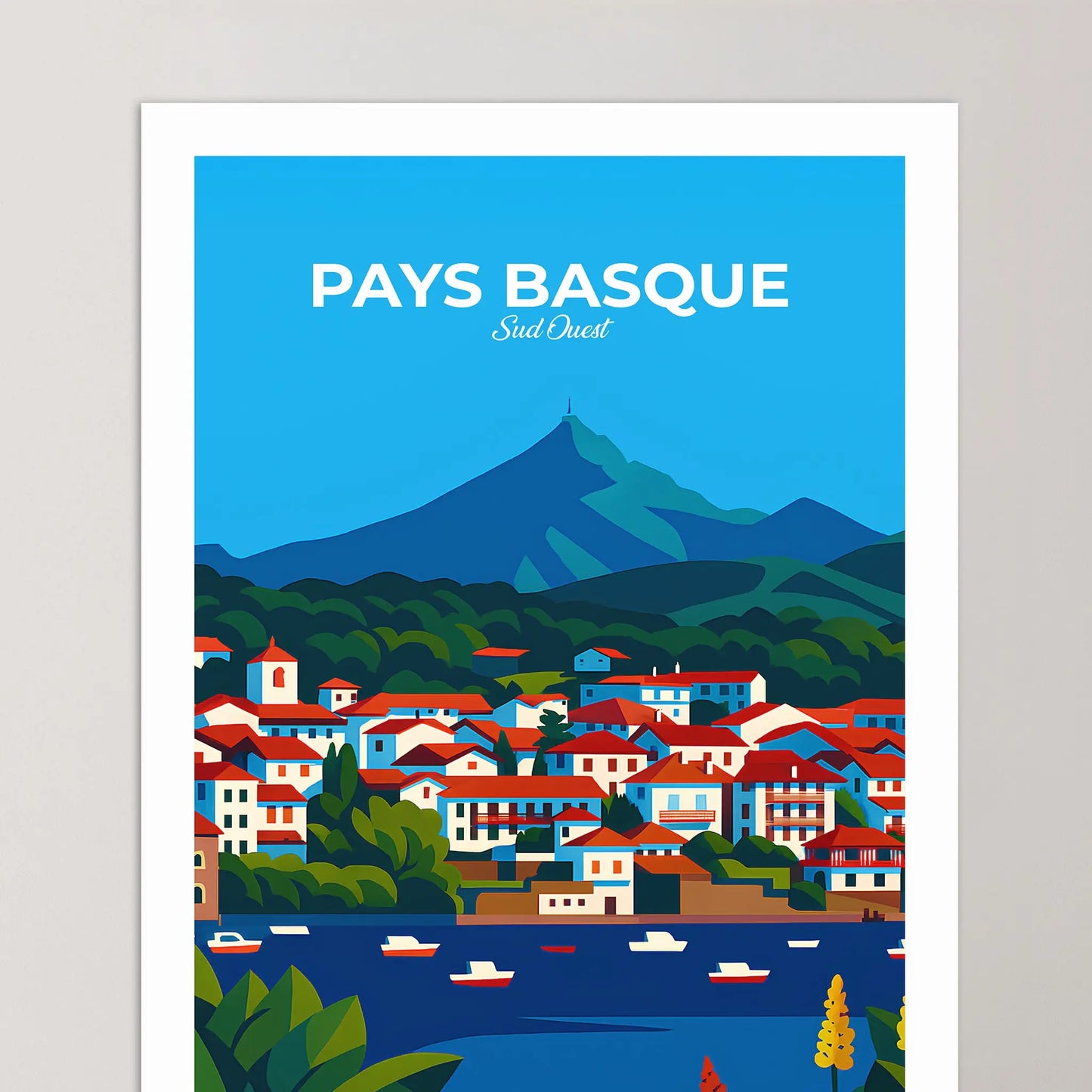 Affiche Pays Basque