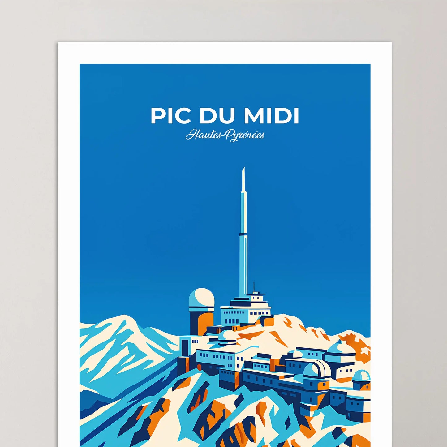 Affiche Pic du Midi