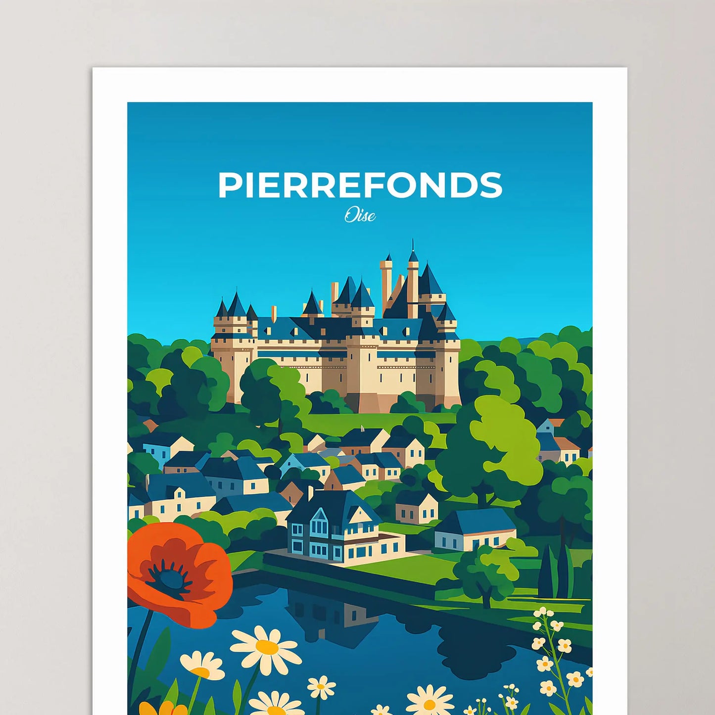 Affiche Pierrefonds