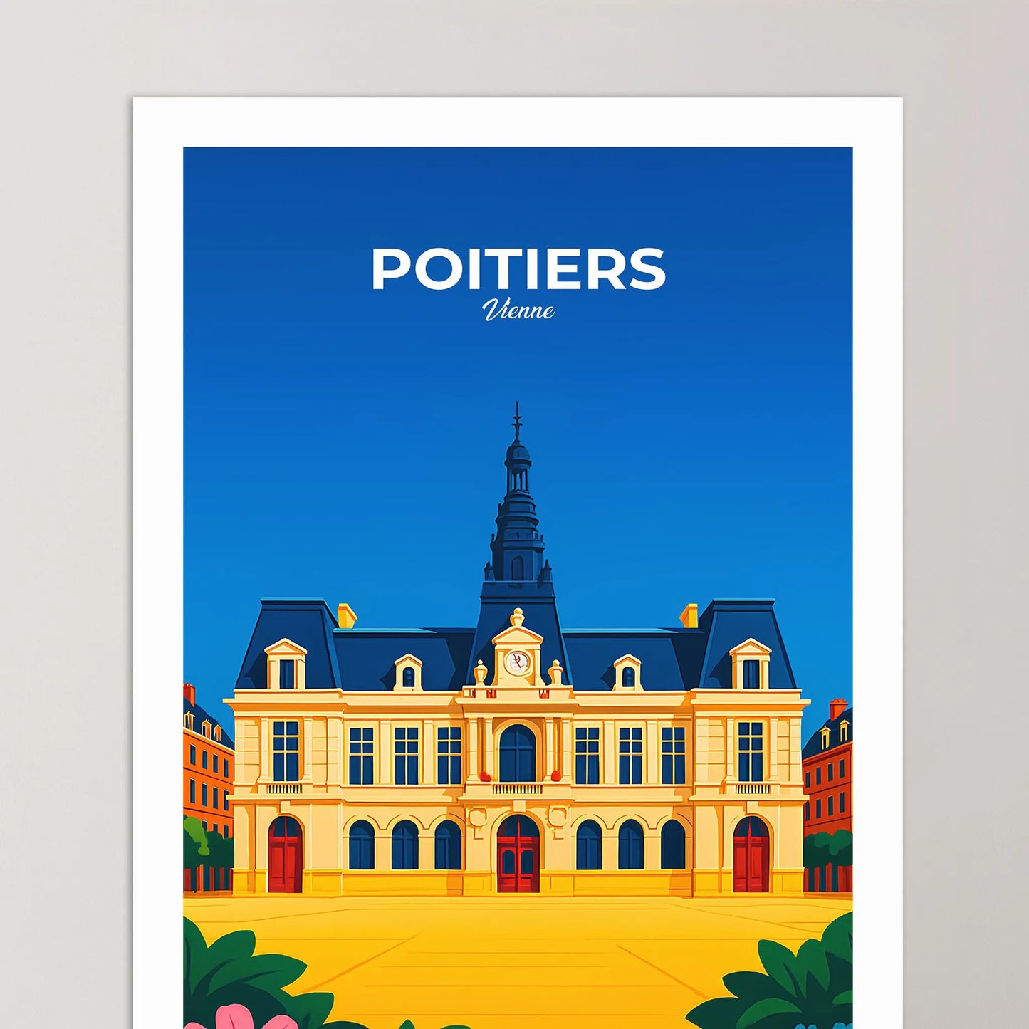 Affiche Poitiers