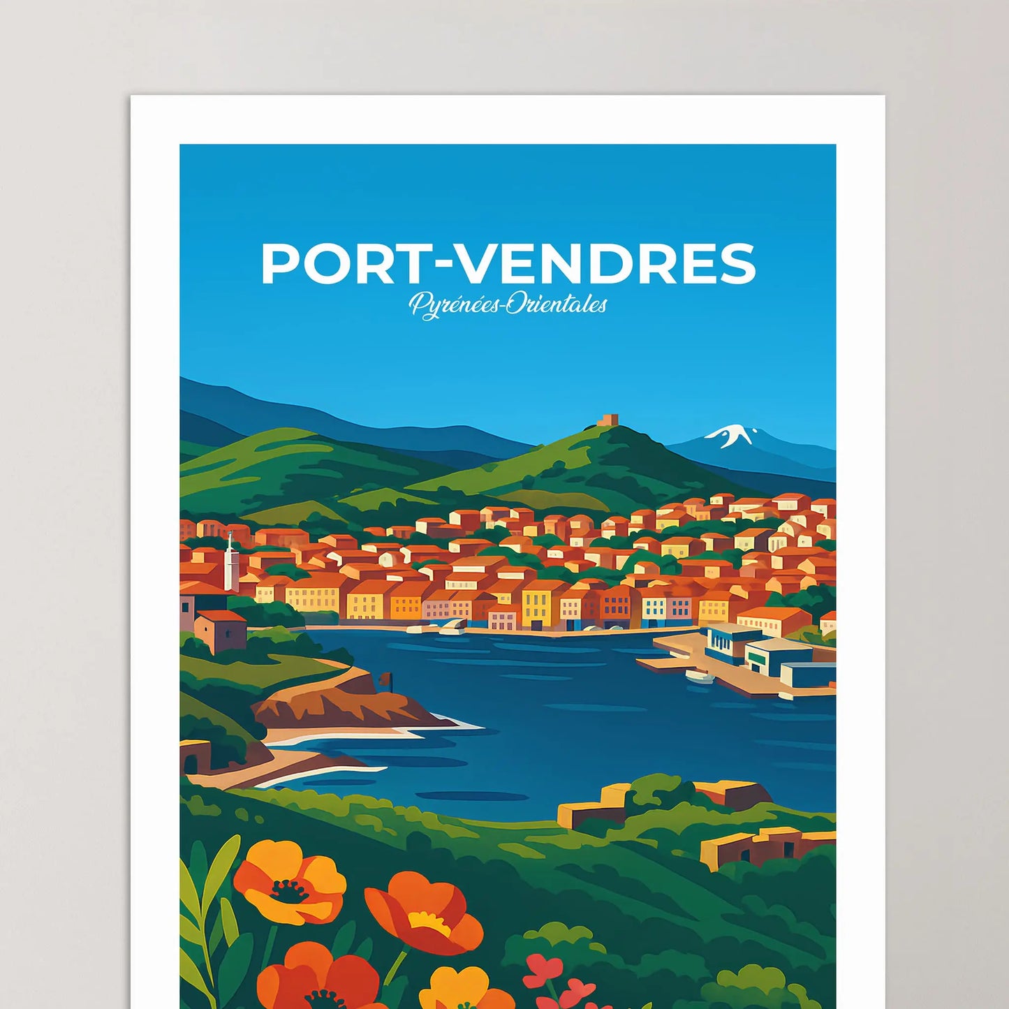 Affiche Port-Vendres