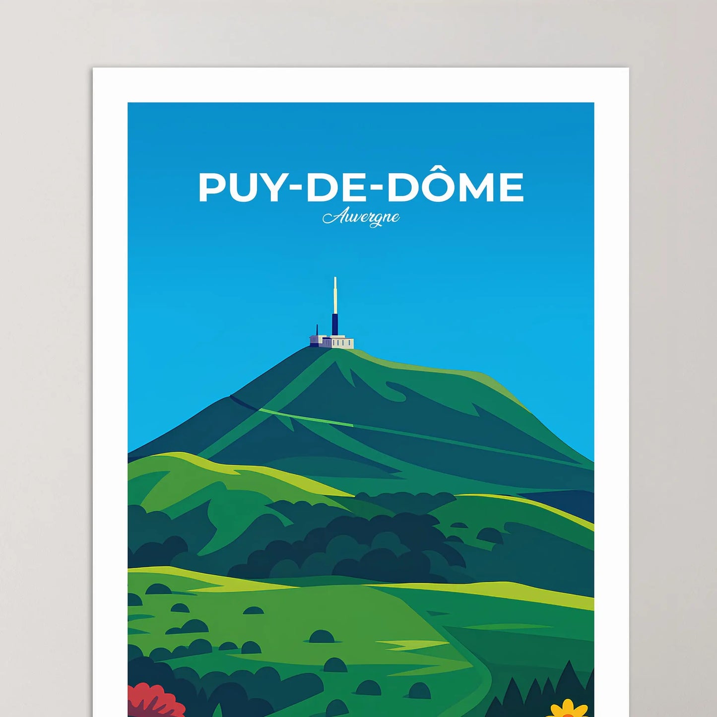 Affiche Puy-de-Dôme