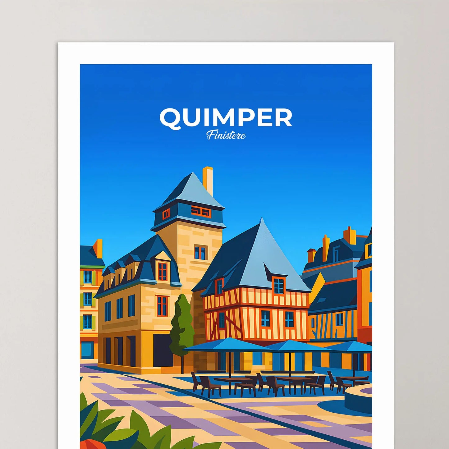 Affiche Quimper