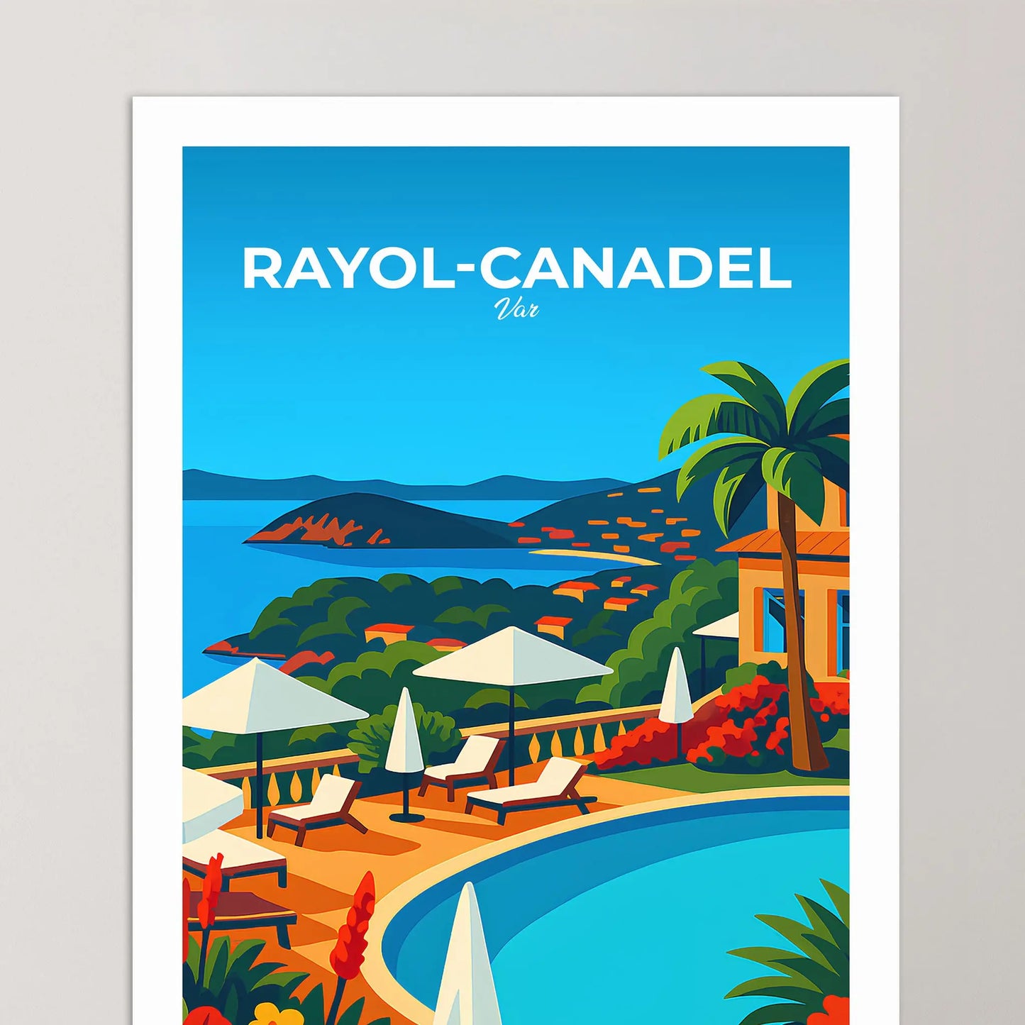 Affiche Rayol-Canadel