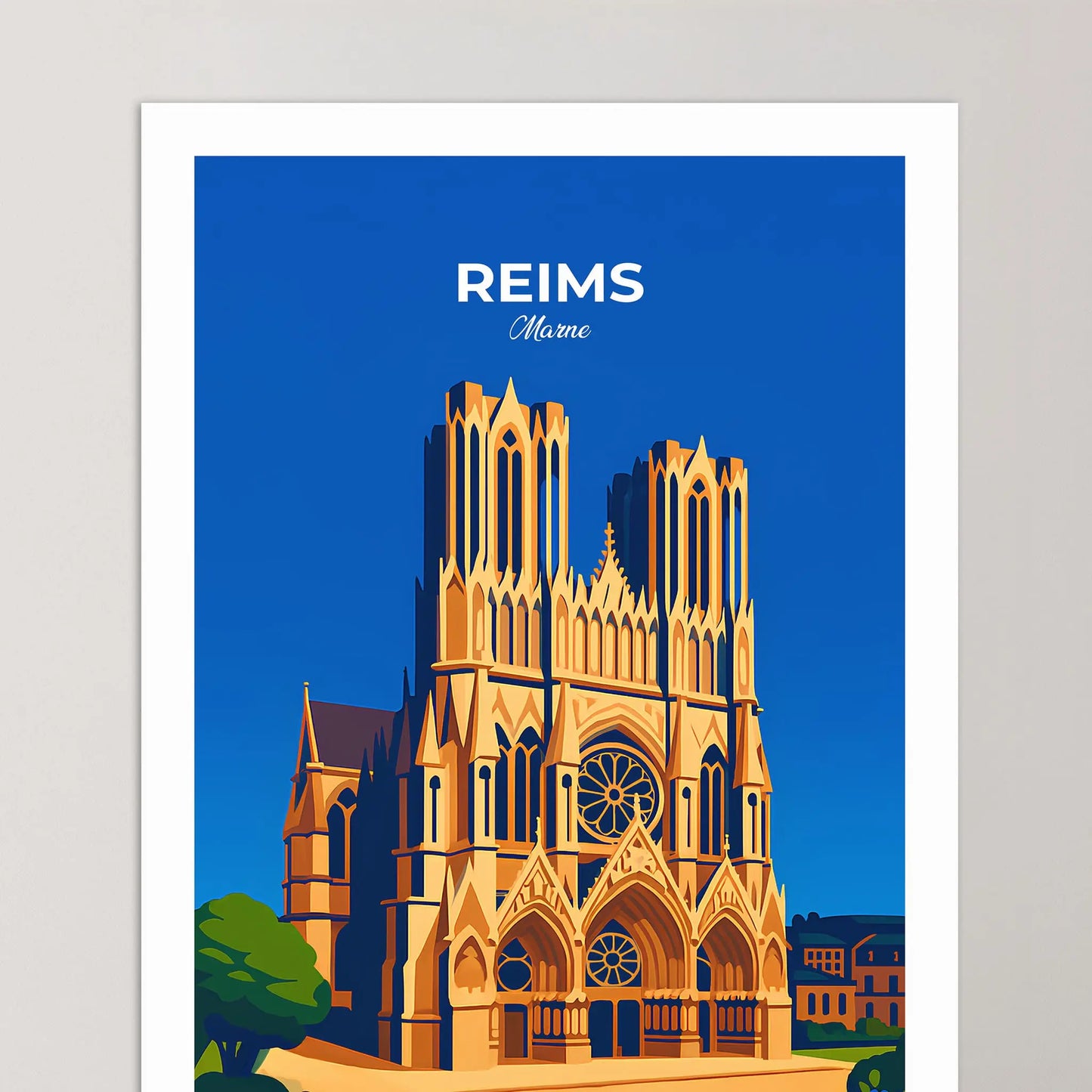 Affiche Reims