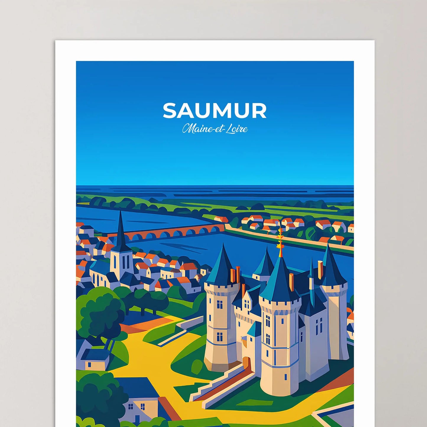 Affiche Saumur