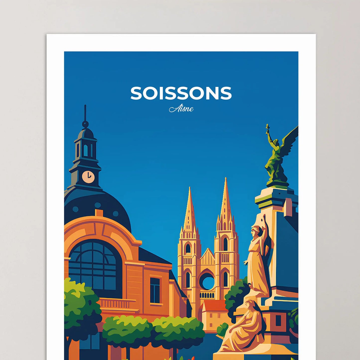 Affiche Soissons