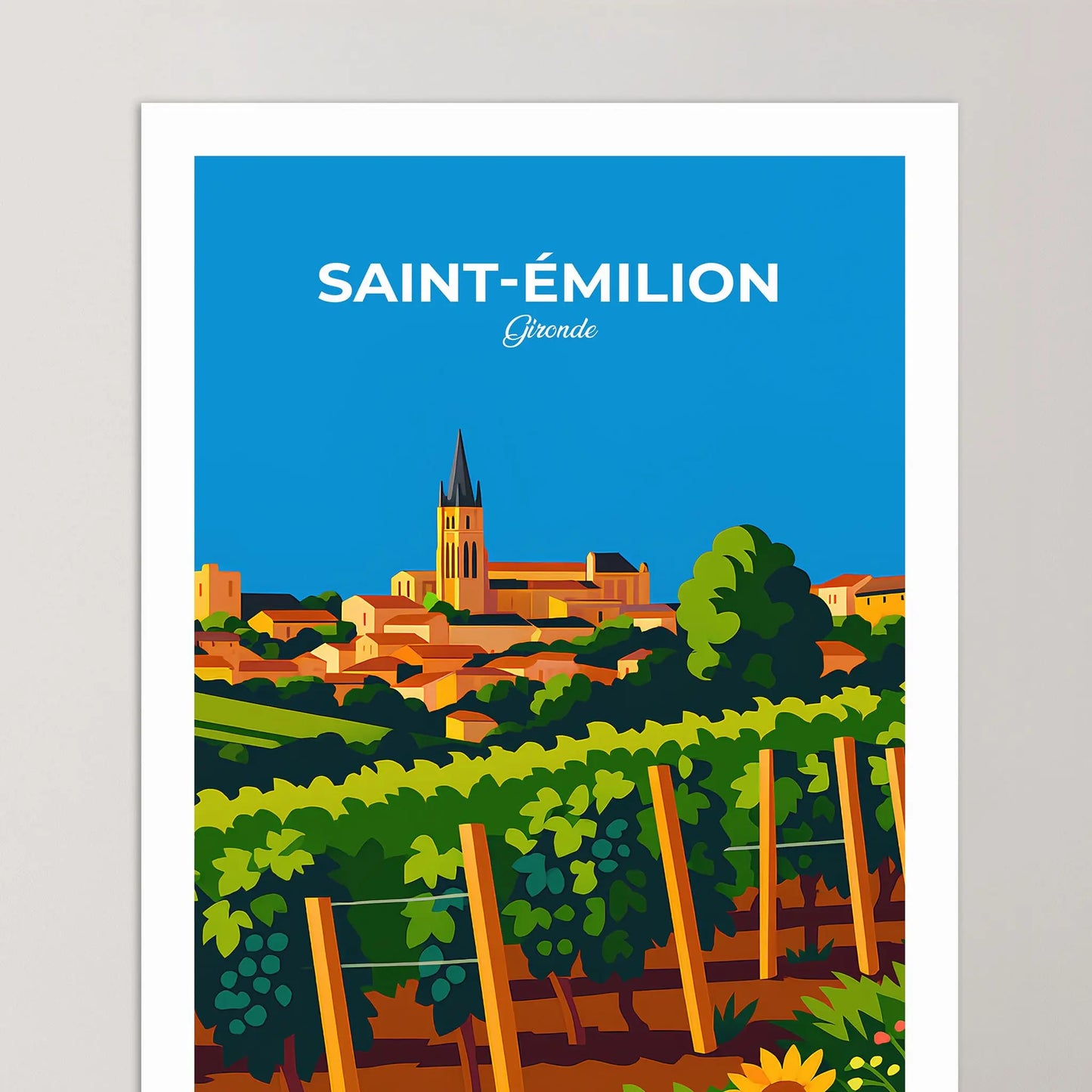 Affiche Saint-Émilion