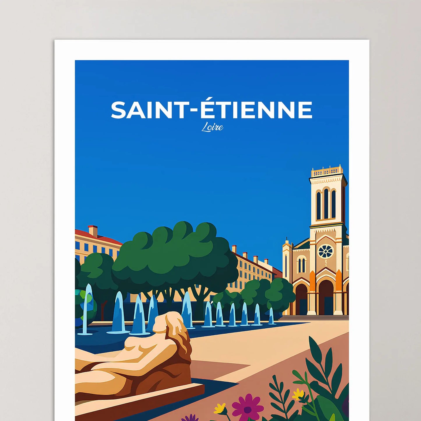 Affiche Saint-Étienne