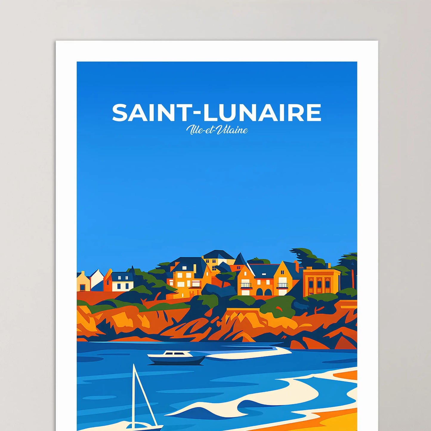 Affiche Saint-Lunaire