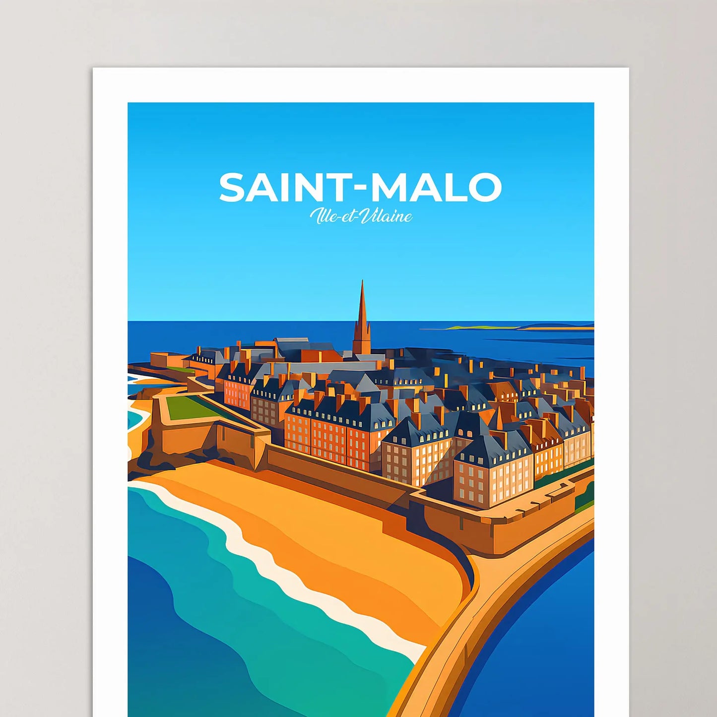 Affiche Saint-Malo
