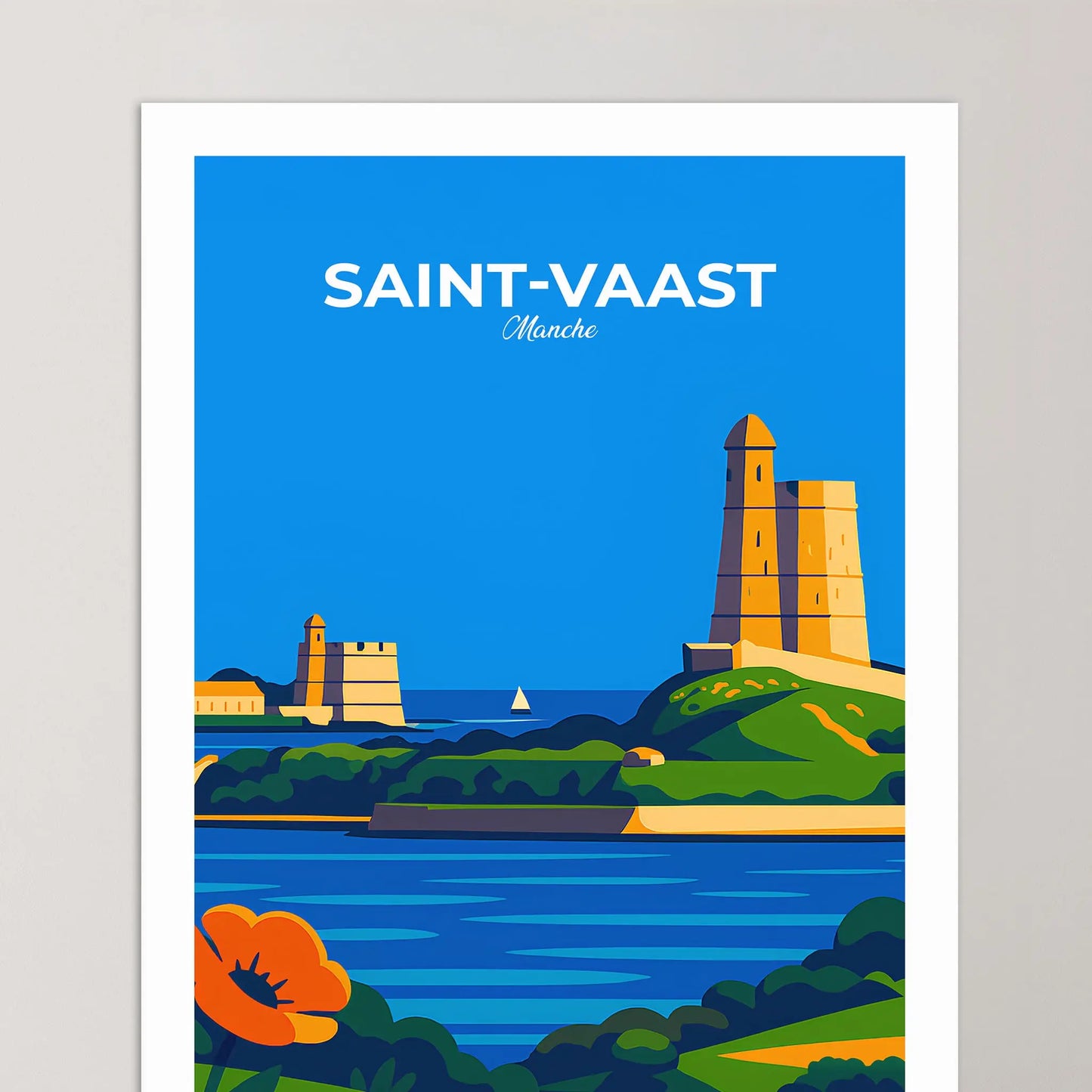 Affiche Saint-Vaast-La-Hougue