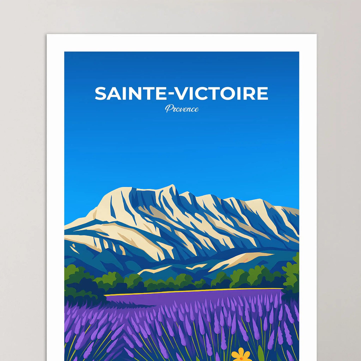 Affiche Sainte-Victoire