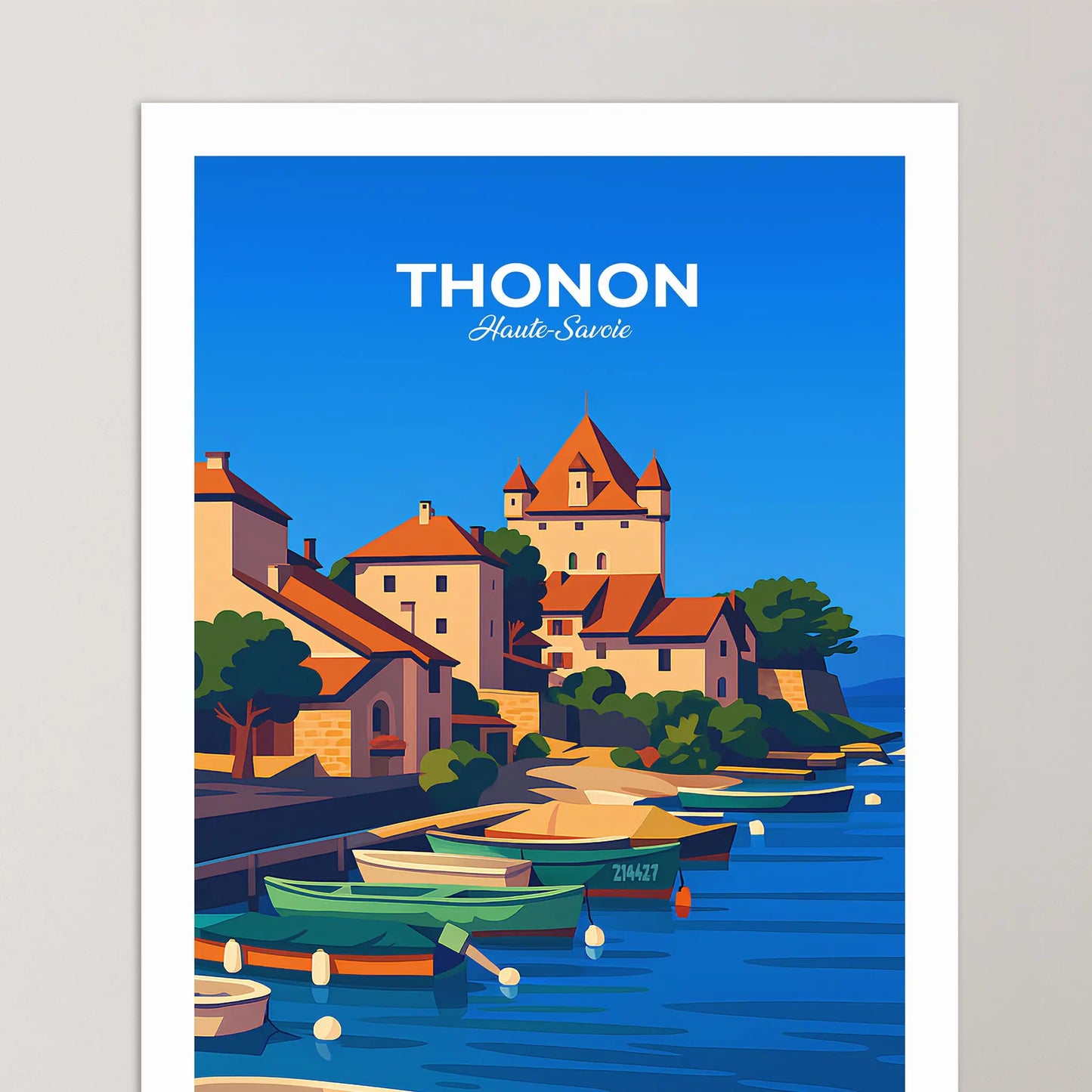 Affiche Thonon-les-Bains