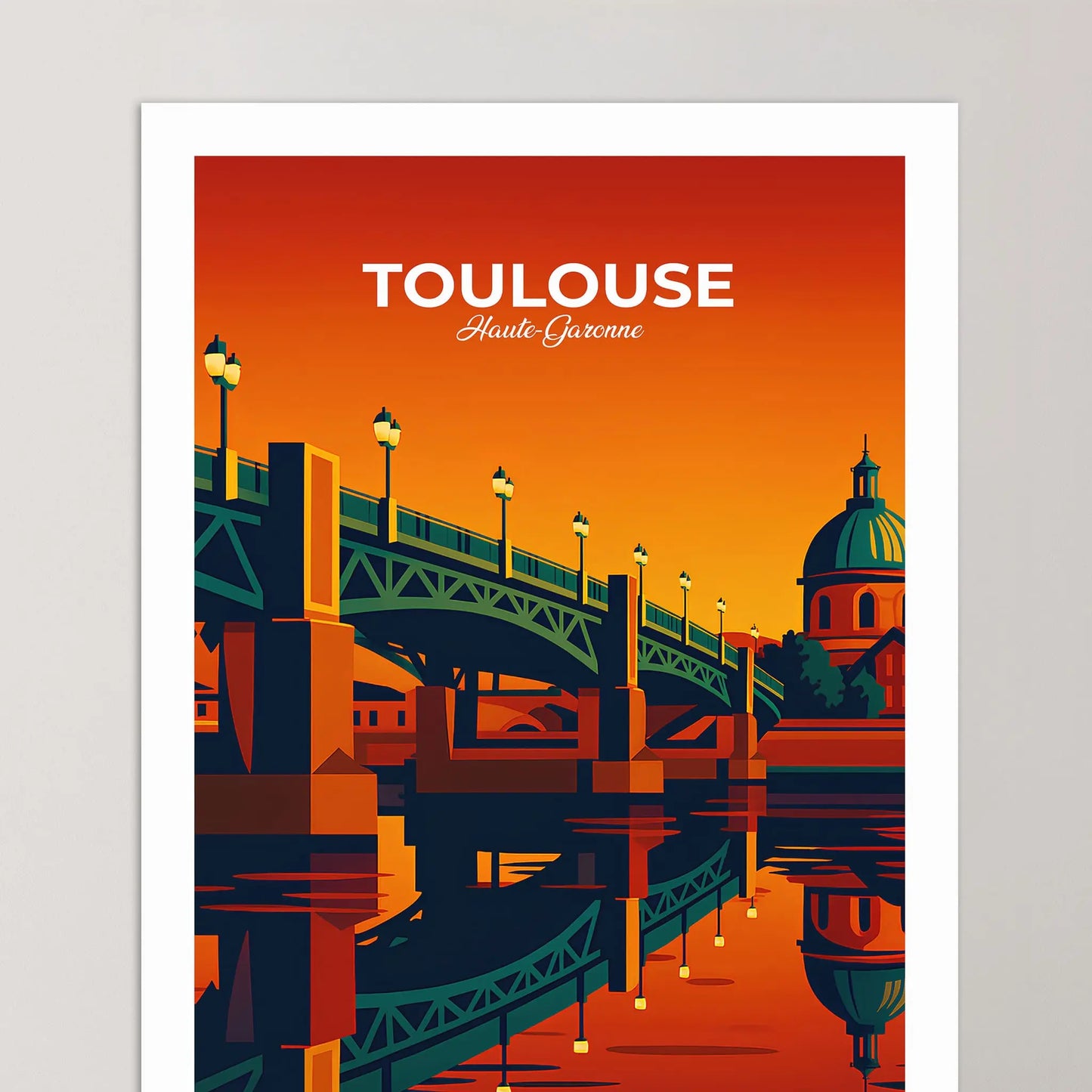 Affiche Toulouse