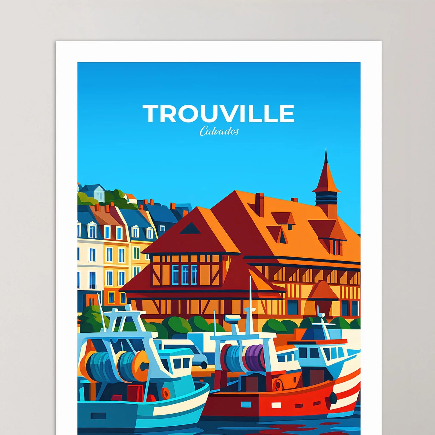 Affiche Trouville-sur-Mer